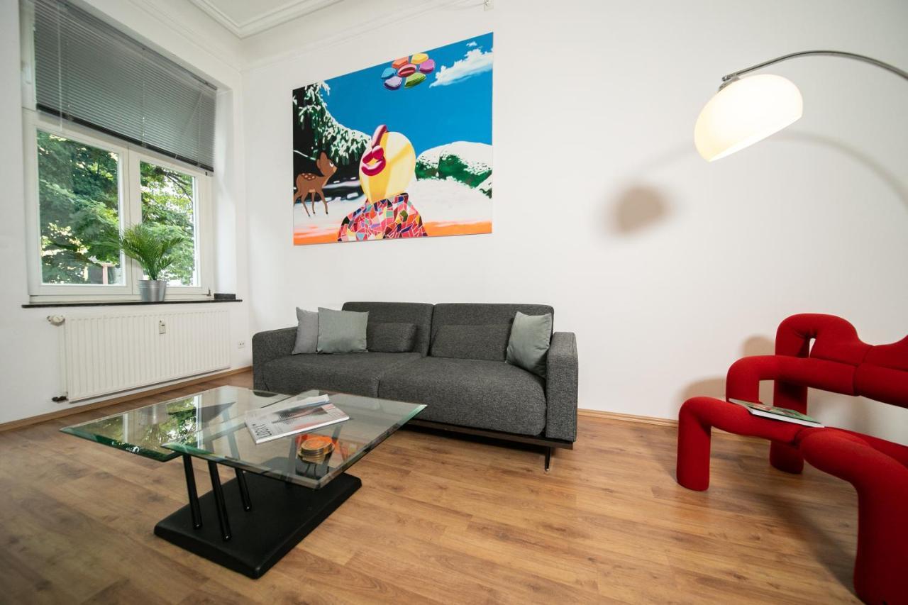 White 60 Qm Apartment - Zentral - Balkon - Messe Дюссельдорф Екстер'єр фото
